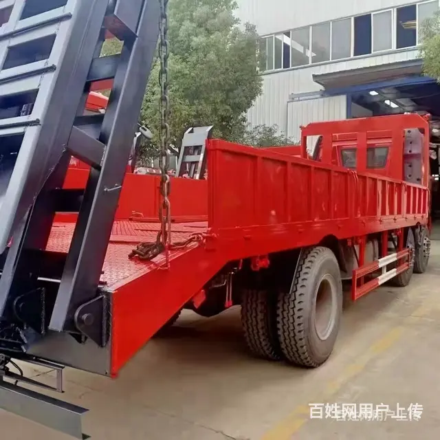 解放拉165挖机挖机拖板车 平板车 品质超越 - 图片 10