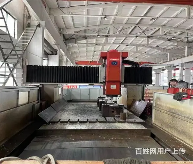 二手在位出售台湾亚威L4021数控龙门铣 - 图片 2