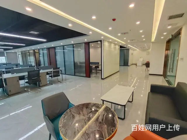 （老板本人）麓谷新长海全新精装写字楼带办公家具房东直租 - 图片 8
