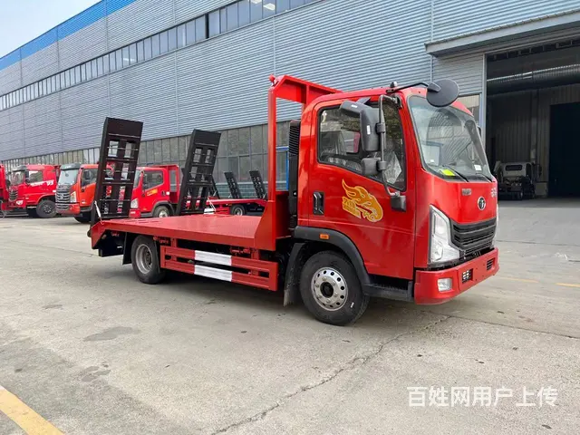 重汽蓝牌平板车 国六重载型挖机拖车 可分期包上户 - 图片 8