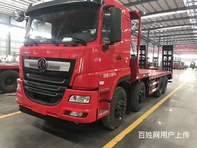 厂家平板运输车直销东风专底D7拖板车拖40吨平板车 - 图片 3