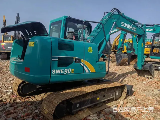 出售精品二手山河智能90挖机手续齐全质保两年 - 图片 1