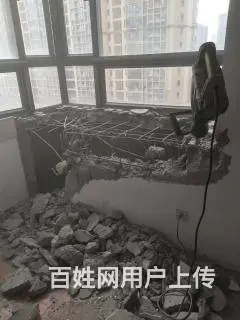 苏州园区胜浦门洞地面切割 室内拆旧 墙面打孔 破碎 - 图片 4