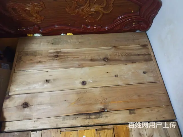 【搞定了！】红松木两箱手工制作双人床带实木床头 - 图片 7