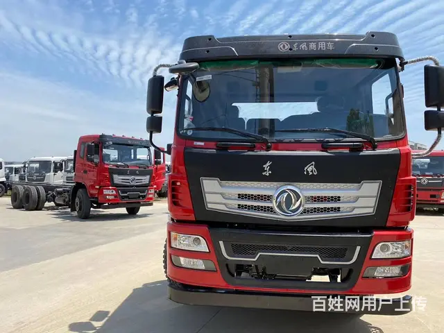 150挖机拖车板车东风单桥平板车4米2短轴距可选 - 图片 11