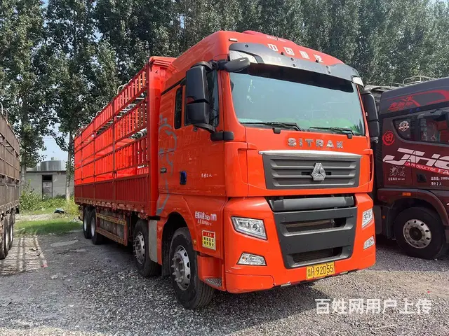 出售二手21年重汽汕德卡自动挡带液缓高栏国5 - 图片 3