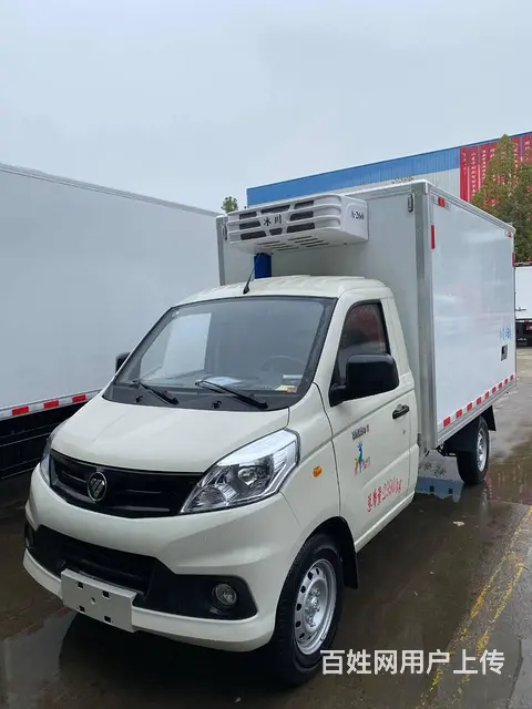蓝牌福田物流专线冷藏车 油炸铁板原味冷冻商用冷藏车 - 图片 10