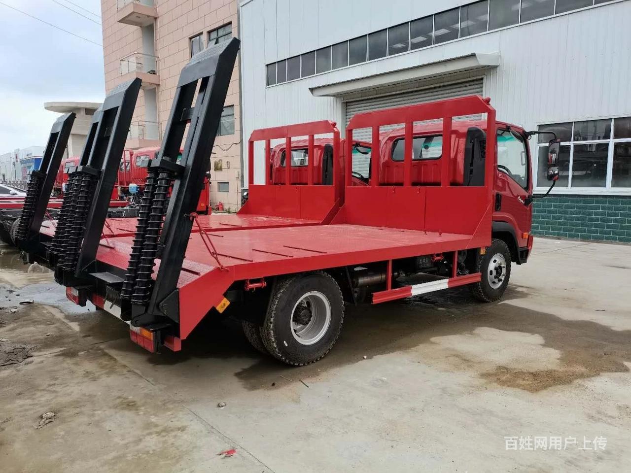 成都大运单桥平板拖车