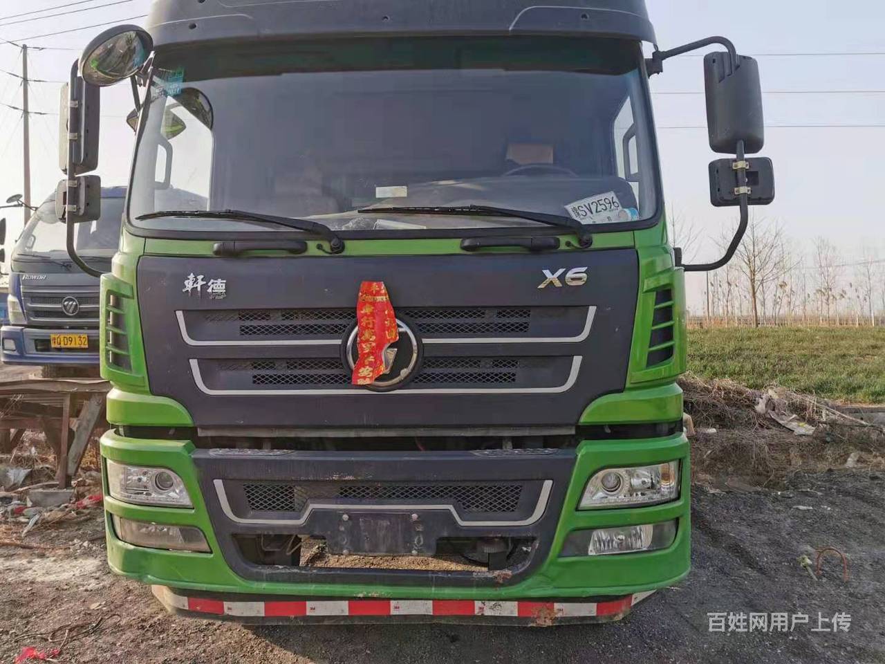 长沙19年陕汽轩德x6自卸车,5.6米大箱,6缸220马力