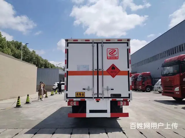 厢高2米3蓝牌江淮九类危废运输车支持定做 - 图片 6