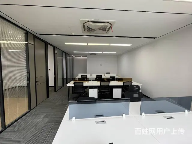 滨江地铁口英飞特大厦 精装带家具 全景落地窗 超高得房率 - 图片 3