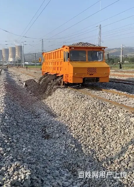 耐用铁路石砟卸料车报价铁路运石子车 - 图片 6