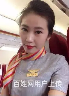 家境优越,生活如意的她空姐 - 图片