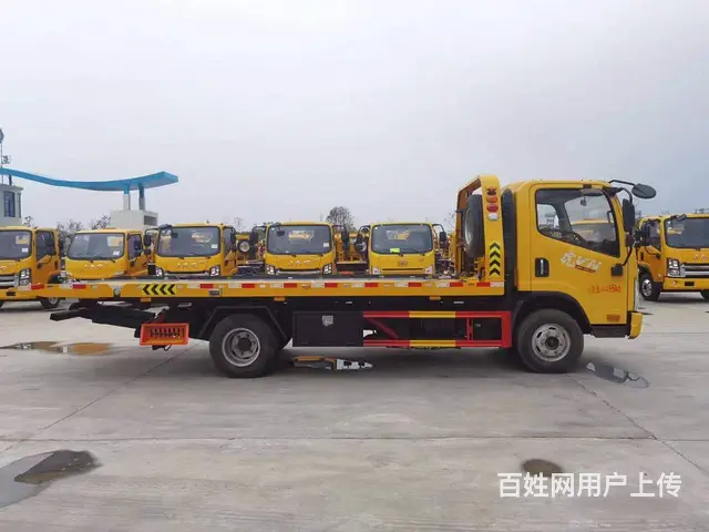 解放3600轴距老规重载蓝牌清障车 厂家包上户 - 图片 7