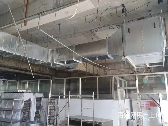 饭店酒店厨房烟道管道，净化。厨自灭 - 图片 4