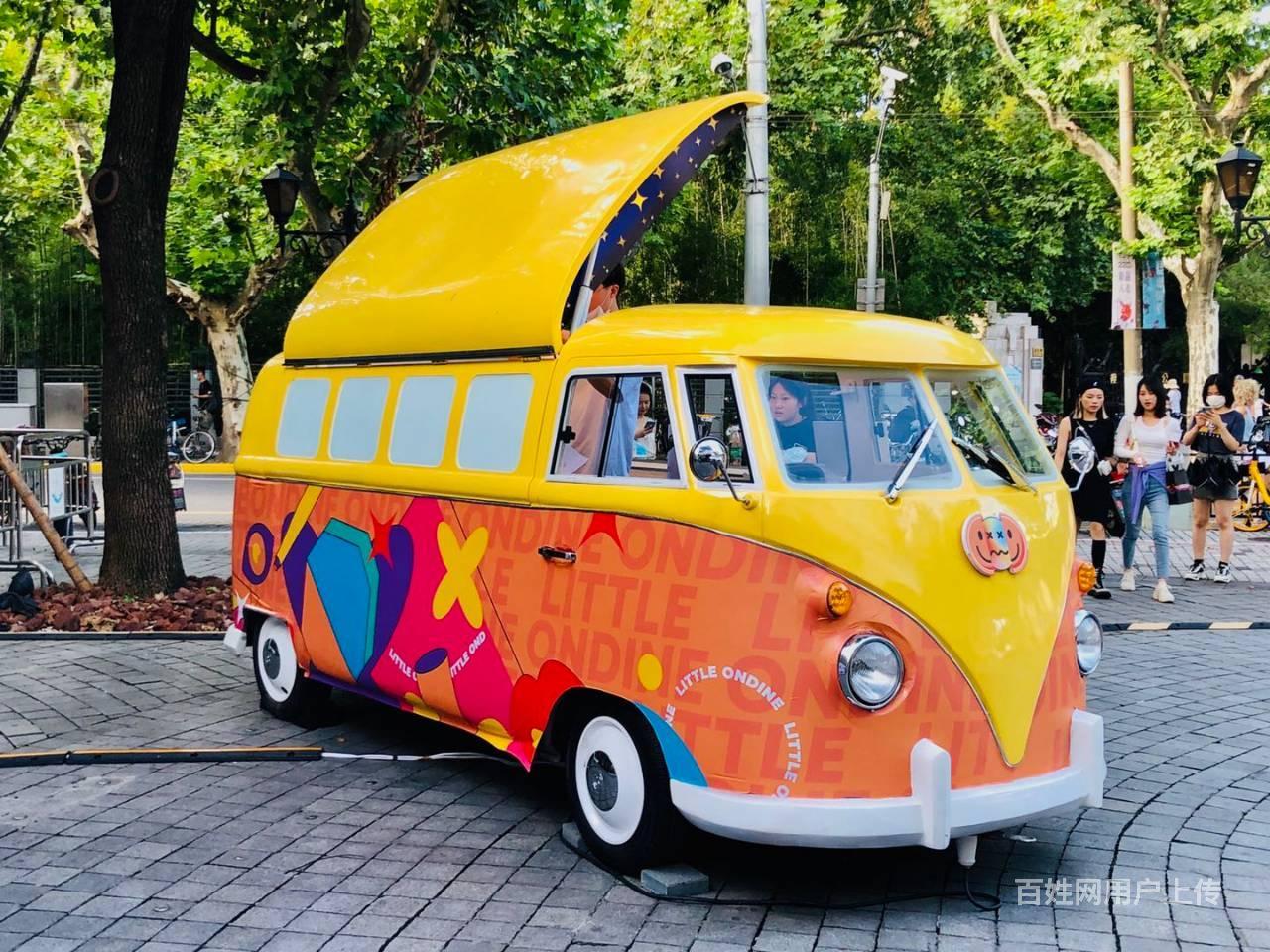 大众type2展示租赁 上海租大众t1 夜市租餐车