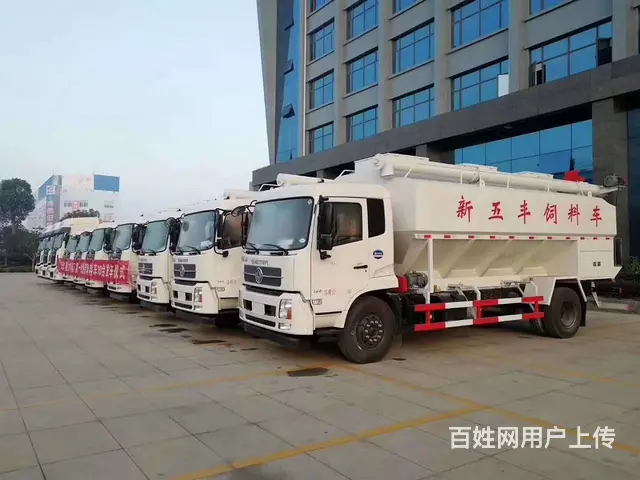 东风天锦单桥22方散装饲料运输车哪家好多少钱 - 图片 1