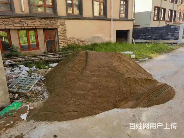 出售 沙子 水泥 红砖 河石 炉灰 空心砖 - 图片 1