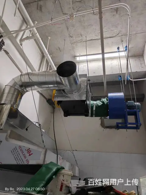 昆山巴城餐饮店厨房风机维修风机有噪音怎么解决？ - 图片 3
