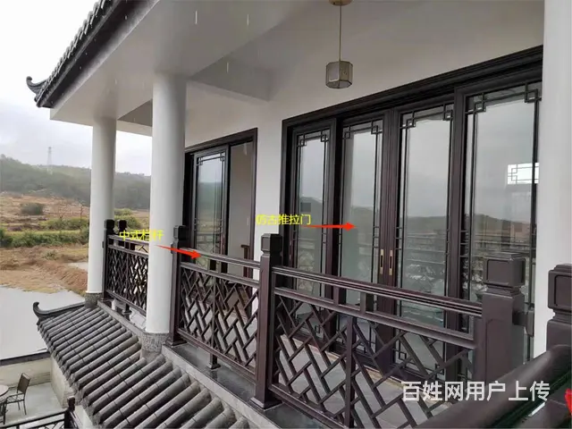 中式四合院门窗定制思卓仿古门窗 - 图片 1