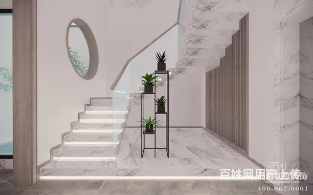 常州别墅装修：家里的楼梯该如何设计 - 图片 4