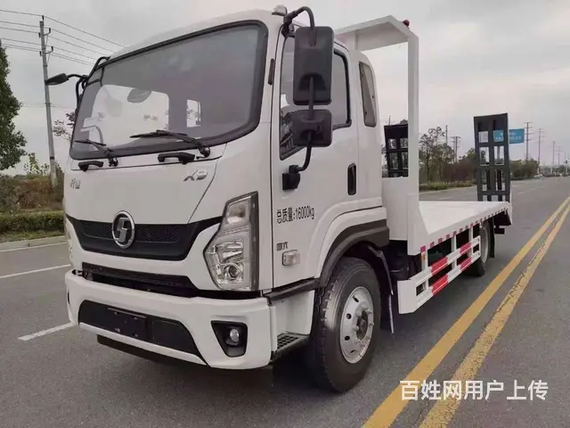 陕汽轩德X9平板车 国六 120挖机150挖机拖车 - 图片 9