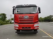 国标材质解放J6前四后八平板拖车多少钱一辆
