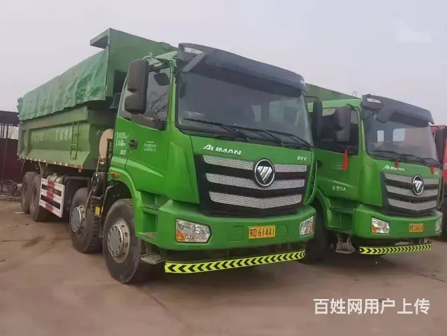有两台，汽贸扣回欧曼小前四后八出售。18年的车 - 图片 1