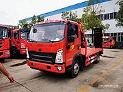 重汽豪沃蓝牌不超重平板车大量现车出售价格低