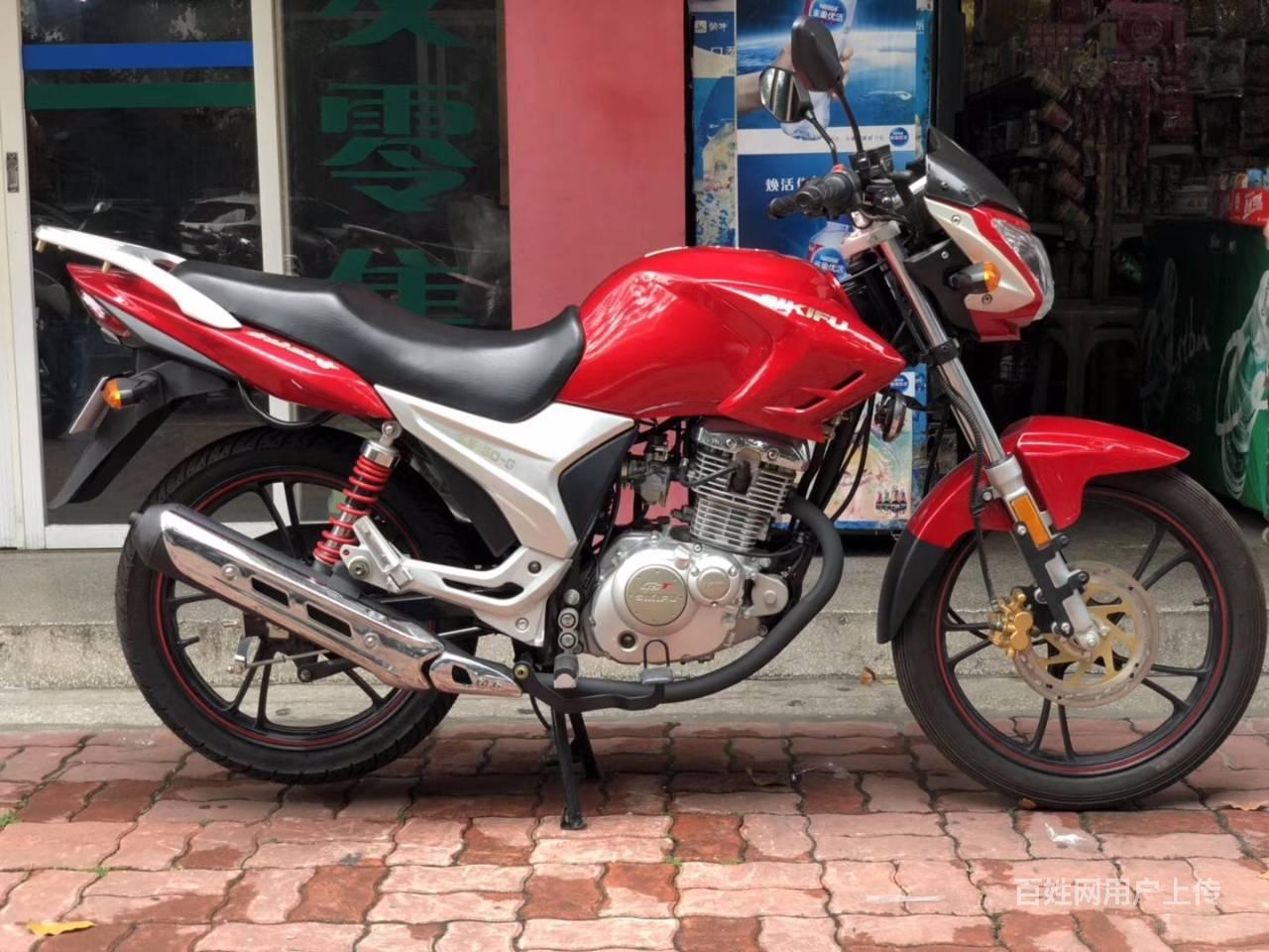 全新世纪风150链条街跑,牌证齐全,支持零首付购 - 汕头龙湖二手摩托车