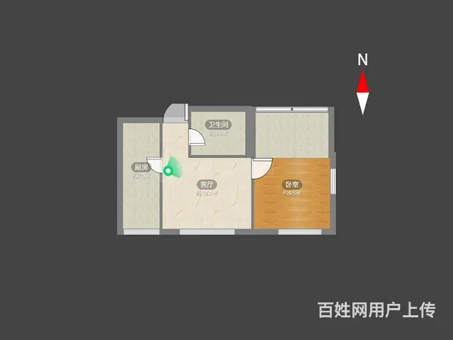 教科院嶨区房桂花园精装1室电梯中间楼层采光佳 - 图片 8