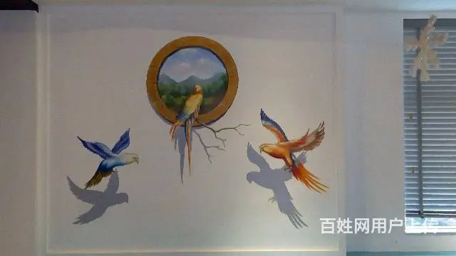 手绘墙、硅藻泥背景墙980元一幅优惠进行中 - 图片 1