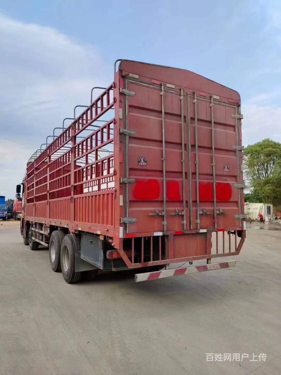 二手解放jh6 高栏9米6前四后八载货车 国5