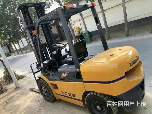 二手废纸棉花搬运叉车转让，合肥合力3吨柴油叉车销售 - 图片 6