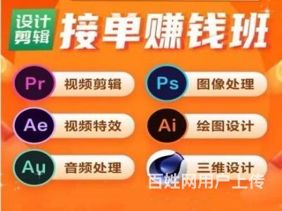 毕节平面设计PS AI CDR软件培训 PR AE剪辑培训的图片