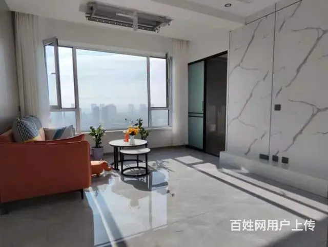 红旗路六中万达水岸华城，19楼，76平，两室两厅，精装未住 - 图片 1