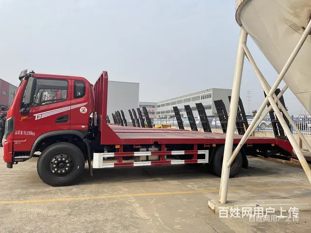 国六黄牌单桥平板车 平板拖车 图片报价 - 图片 9