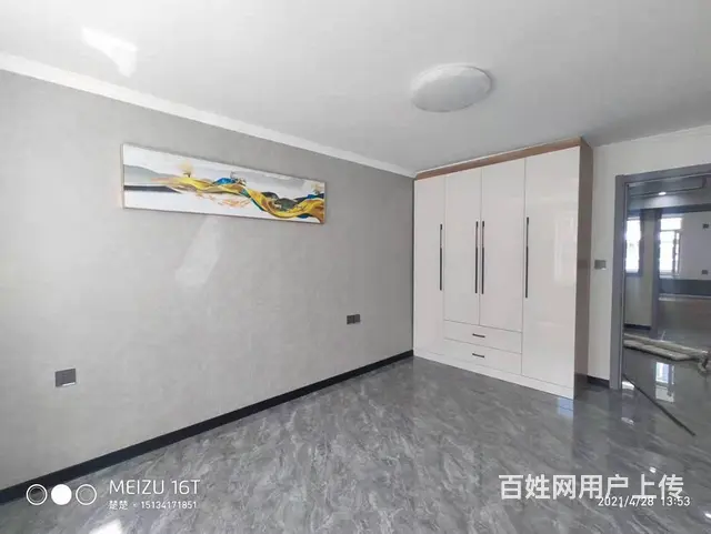 人民街桥洞北古玩市场文政南里文政园3楼58平南北通新装地暖~ - 图片 1