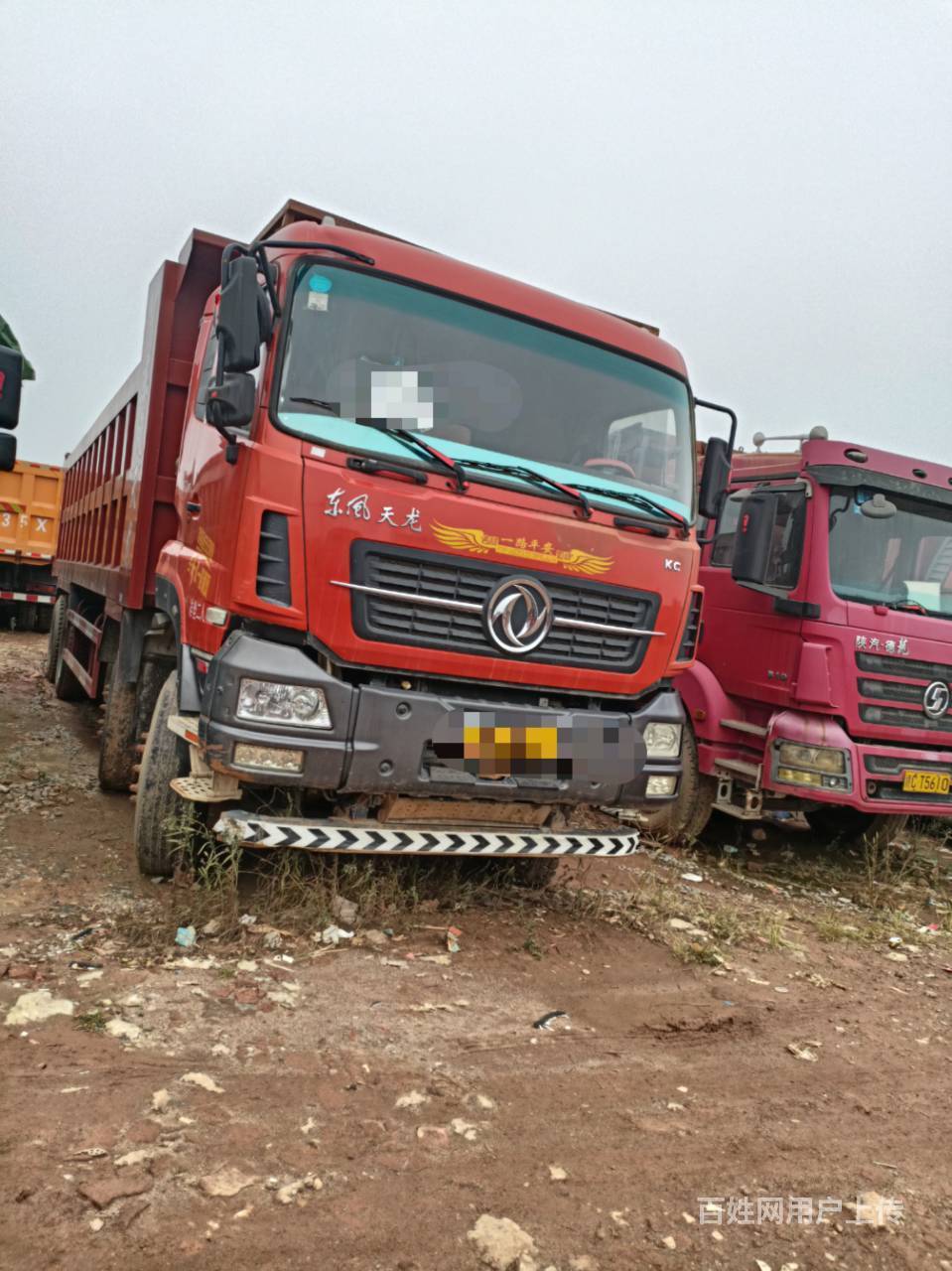 国五东风天龙kc前四后八自卸8米5 货箱420马力 - 澄迈老城货车 - 澄迈