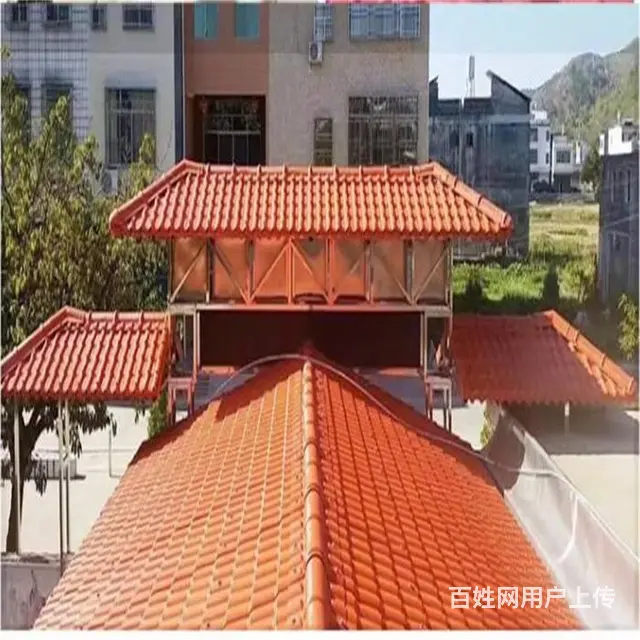 青岛黄岛树脂瓦黄岛抗风树脂瓦黄岛合成树脂瓦 - 图片 12