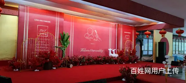昆明结婚婚庆策划，名族村餐厅红色系婚礼分享 - 图片 3