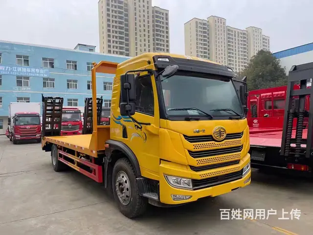 解放龙V平板运输车 高配置平板车 现车促销 - 图片 2