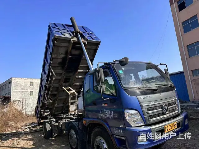 个人18年二手福田瑞沃6.8米平板自卸玉柴发动机 - 图片 2