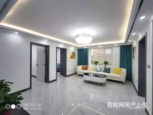 保二小学市医院永安里3楼96平精装修地暖3室无大税！可贷款 - 图片 1