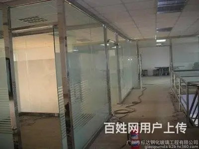 昆山周市镇玻璃门订做维修，更换地弹簧 钢化玻璃 - 图片 4