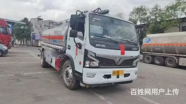 本地精品二手8吨油罐车带加油机价格便宜 - 图片 1