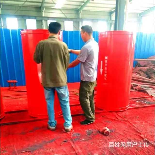挡住逆流瓦斯的矿用防逆流铁风筒 铁风筒防逆流装置 - 图片 2