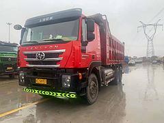 红岩杰狮5.8米后八轮自卸车，带电动篷布转让