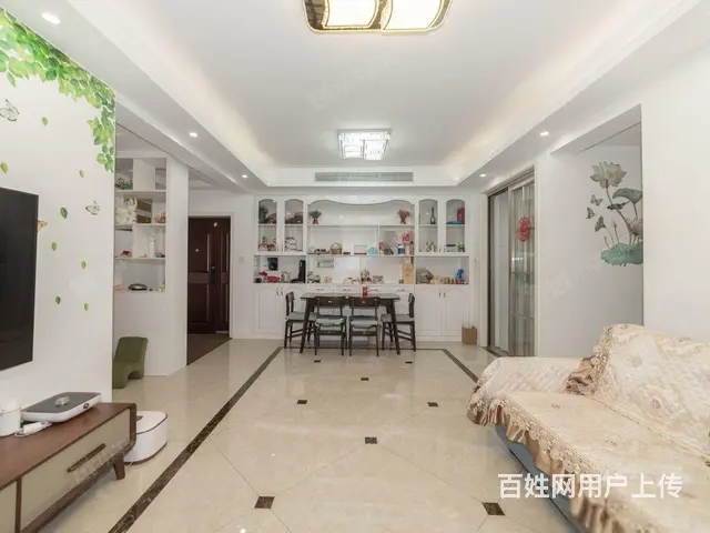 恐龙园旁96平湖景房户型采光好诚心出售世茂香槟湖三 - 图片 1