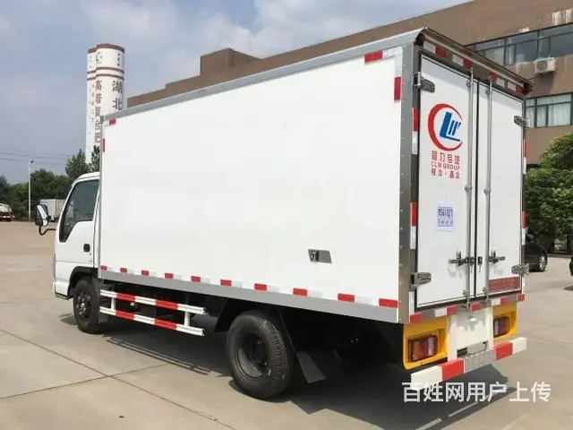 徐州庆铃福田蓝牌冷藏车 4米2厢体 海鲜肉类蔬菜 - 图片 4